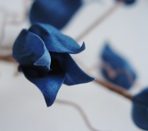 silk bluebells, artificial flowers, faux flowers, handmade flowers