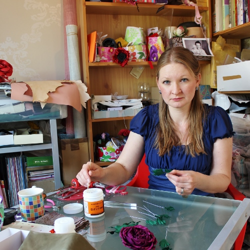 handmade flower accessories UK