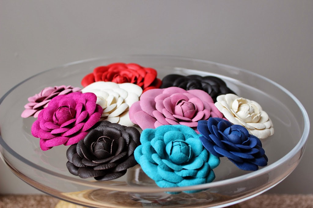 Details about   PU Leather Camellia Flower Jewelry Making Craft DIY Supplies Decoration Gift