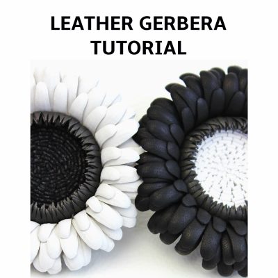 LEATHER GERBERA TUTORIAL