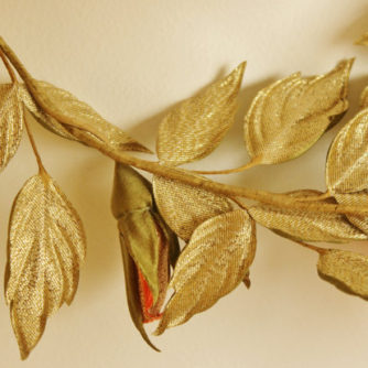silk flower necklace 5