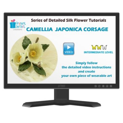 Silk Camellia Japonica Video Tutorial