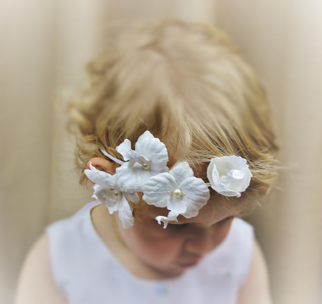 lace orchid circlet 