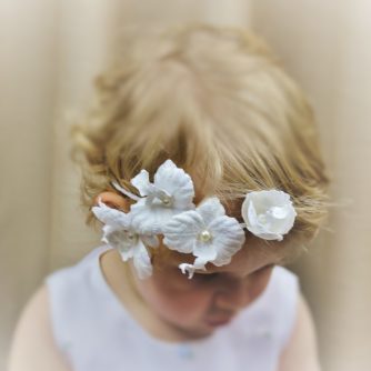 lace orchid circlet