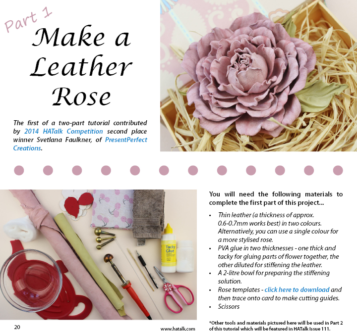 Choosing the right glue for making flowers - PresentPerfect Creations