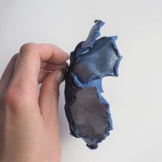 new denim rose brooch 3