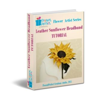 leather sunflower 3d cover