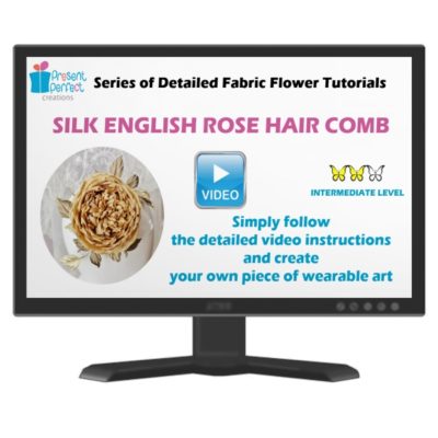 silk rose tutorial