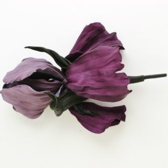 purple leather iris corsage 1 (500x443)