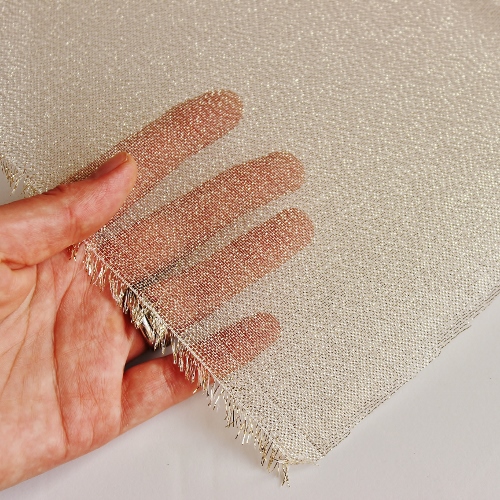 golden backing fabric