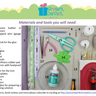 dahlia tools and materials