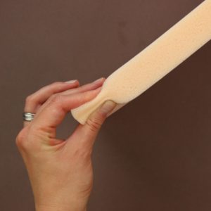 Rubber pads for millinery tools