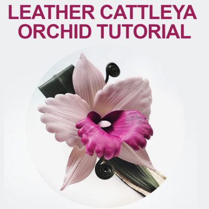 Leather Cattleya Orchid Tutorial