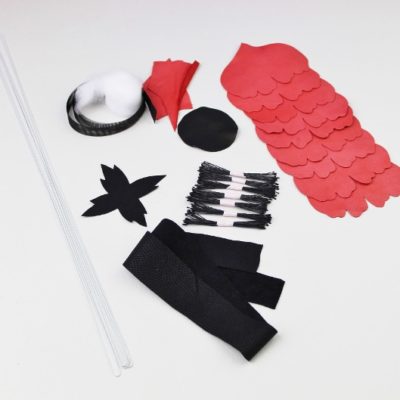 leather poppy kit CHOKER