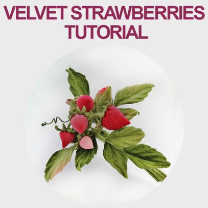 Velvet Strawberry Tutorial