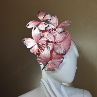 butterfly hat front mannequin
