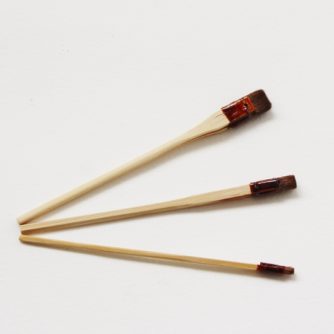 silk painting brushes