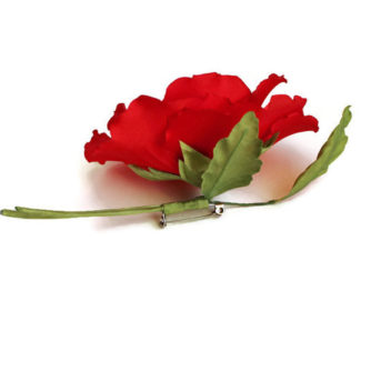 remembrance poppy brooch