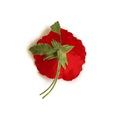 remembrance poppy brooch