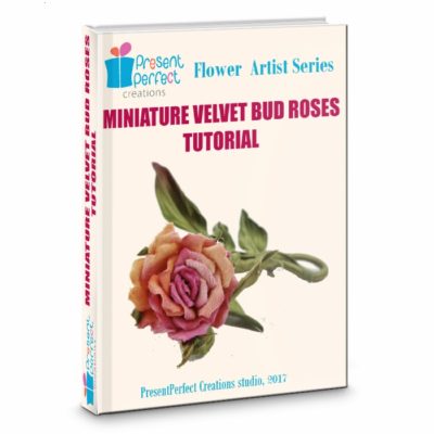 miniature velvet rose tutorial