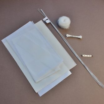 fabric kit for making apple blossom