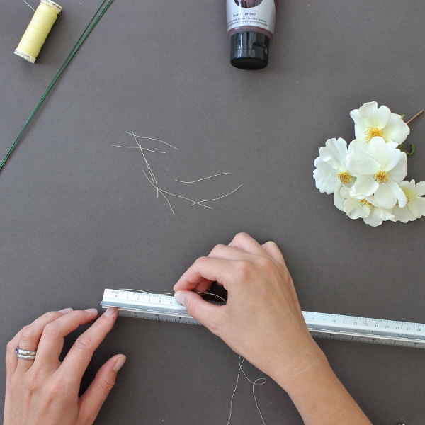 how to make flower stamens