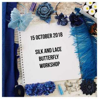 15 October 2018 Silk lace butterfly headband workshop