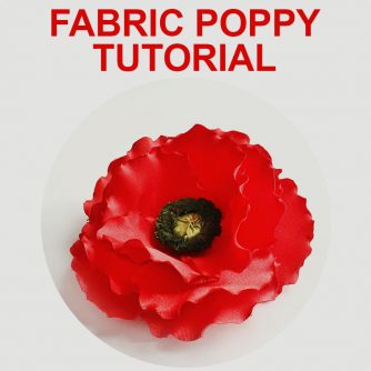 Fabric Poppy Tutorial