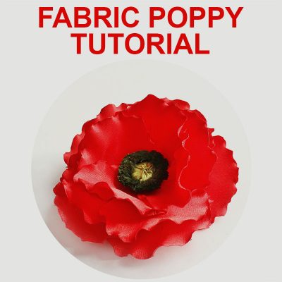 Fabric Poppy Tutorial