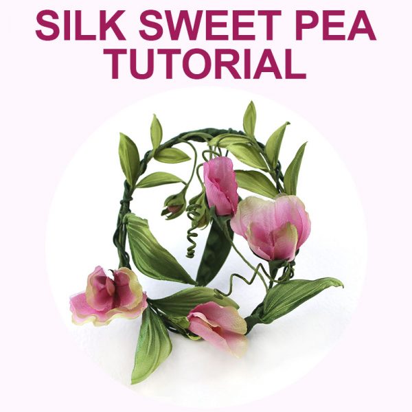 Silk sweet pea tutorial - PresentPerfect Creations | ART FLOWERS ...