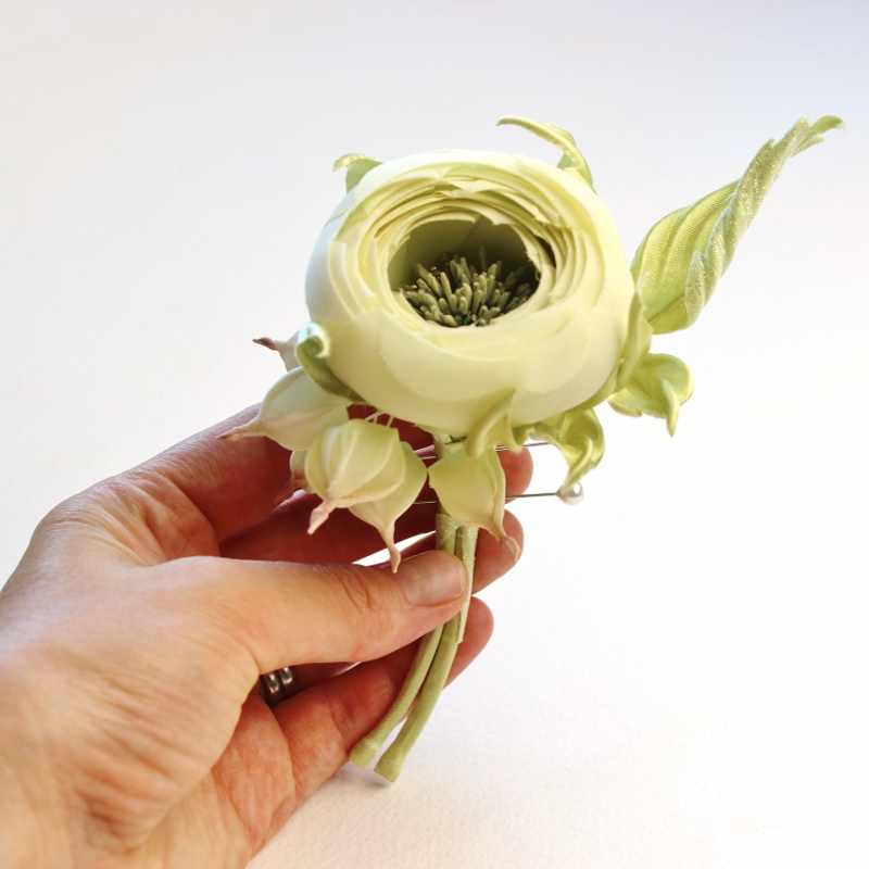 silk cropped petal rose tutorial