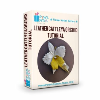 leather cattleya orchid tutorial