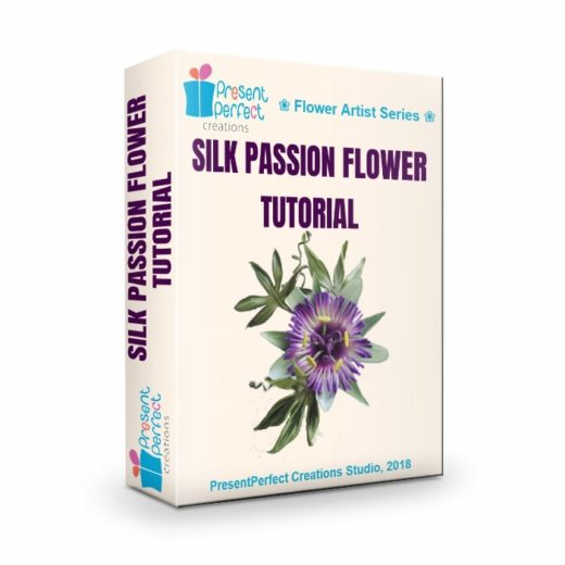 Silk Passion Flower Tutorial - PresentPerfect Creations | ART FLOWERS ...