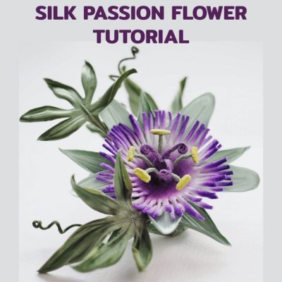 Silk Passion flower tutorial