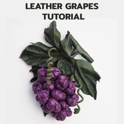 leather grape tutorial