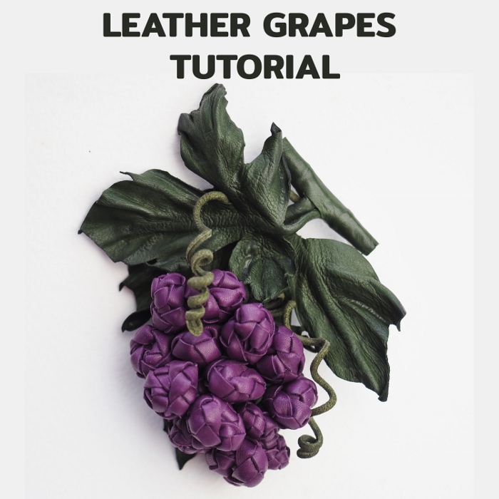 leather grape tutorial