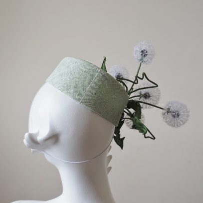 silk dandelion clock hat