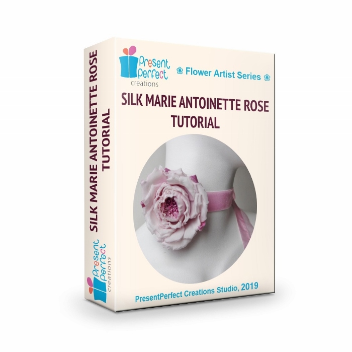 silk marie antoinette rose tutorial