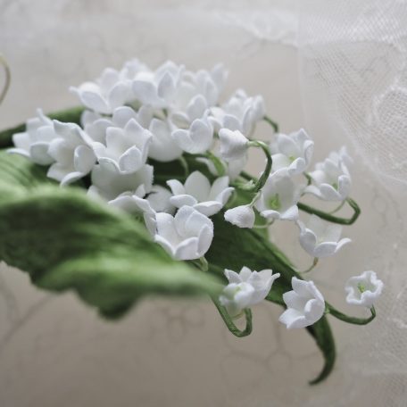 Fabric Lily of the Valley Tutorial - PresentPerfect Creations | ART ...