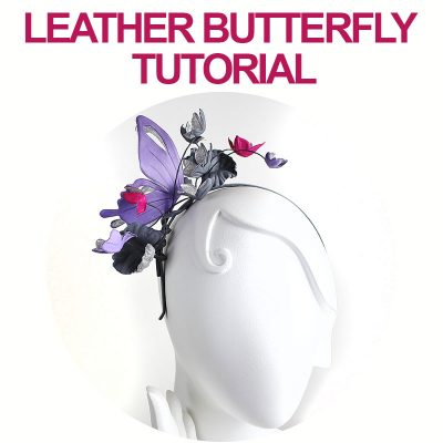 Leather Butterfly headpiece tutorial - PresentPerfect Creations | ART ...