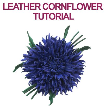 Leather Cornflower Tutorial