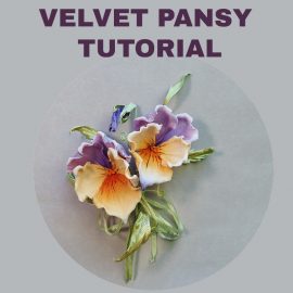 velvet pansy tutorial