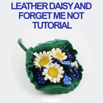 leather daisy tutorial