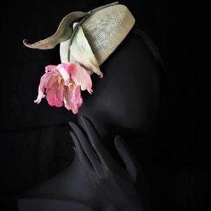 spring silk parrot tulip beret hat