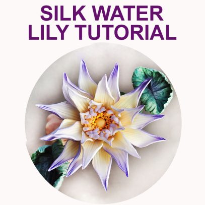 silk water lily tutorial