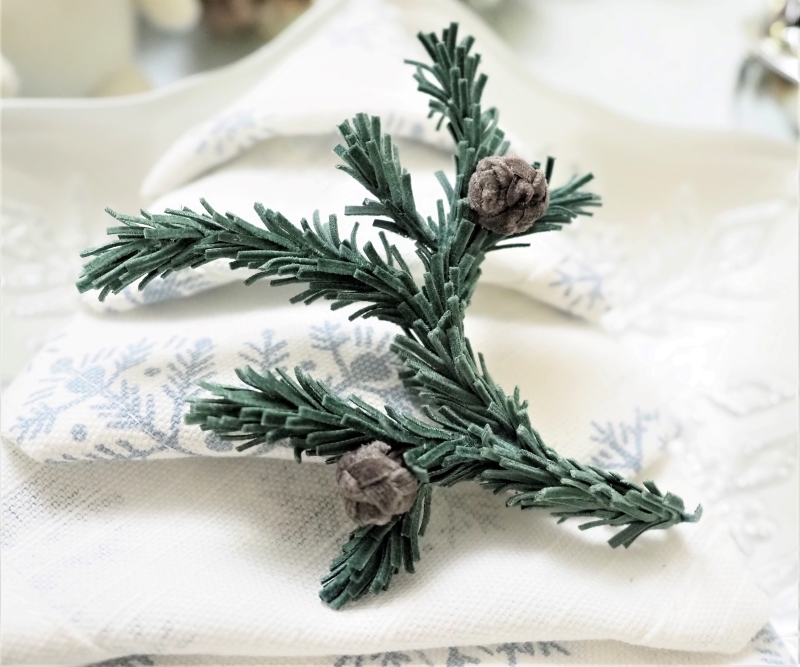 christmas fabric fir tree