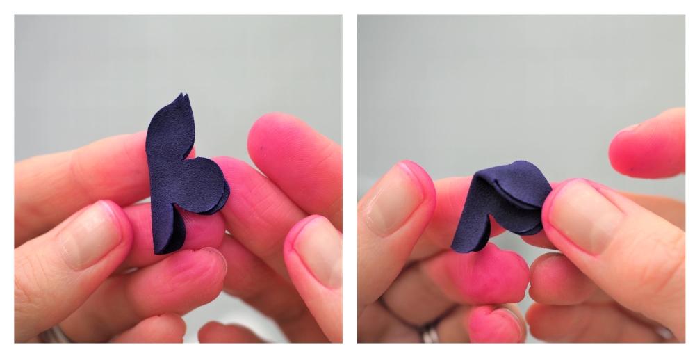 wild leather violets tutorial