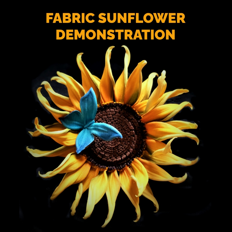 FABRIC SUNFLOWER demonstration