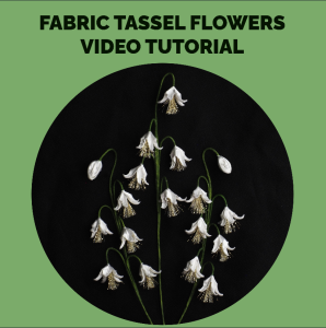 Fabric Tassel Flower Video Tutorial