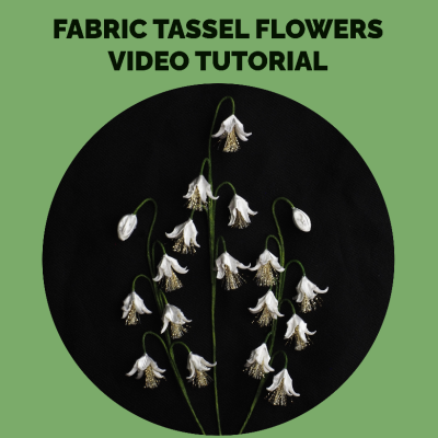 NEW Video Tutorial: Fabric Tassel Flowers